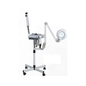 D-201BM Steamer with Facial Brush & Magnifying Lamp
